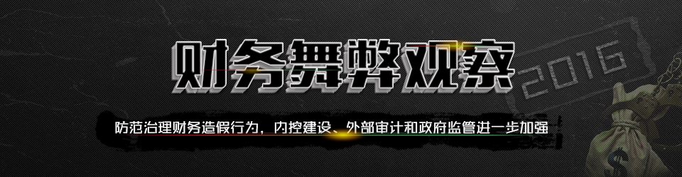 2016財務舞弊觀察